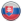 slovakische Flagge